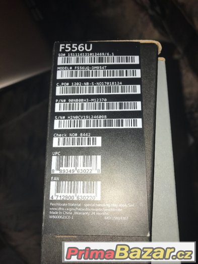 prodam ASUS F556UQ-DM954T, zlatá