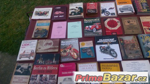 prodam-mnoho-knih-prirucek-navodu-pro-auto-moto