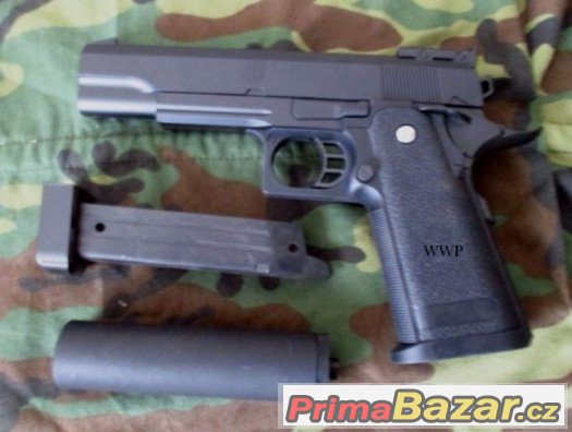 Airsoft zbraň D-5 BERETTA kovová - Manuální