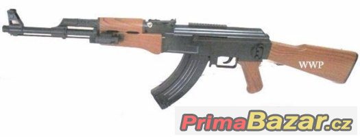 Samopal AK-47,kovové Typ P. 305 Kalašnikov manuál +dárek 1-D