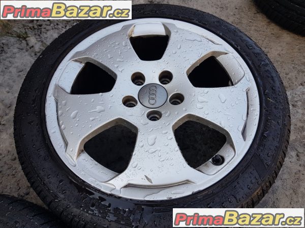 sada alu kola Audi s pneu letni 8P0601025C 5x112 7.5jx17 et56