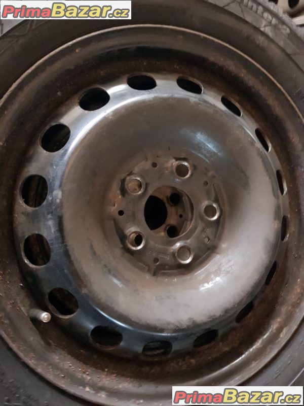 plechove disky Mercedes s pneu Continental 6394011302 6.5jx16 et60 pneu 205/65 r16C 107/105T
