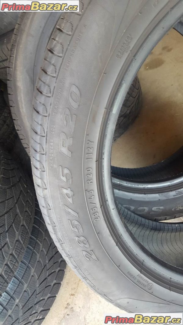 2xpneu r20 vzorek 60%  Pirelli Scorpion Verde dot1415 285/45 r20 112y