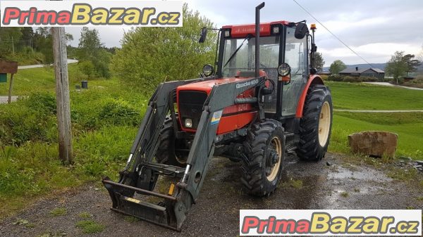 Traktor Zetor 8540 + čelní nakladač