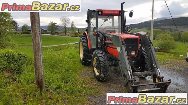 Traktor Zetor 8540 + čelní nakladač