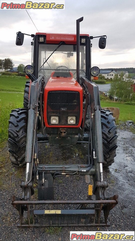 Traktor Zetor 8540 + čelní nakladač