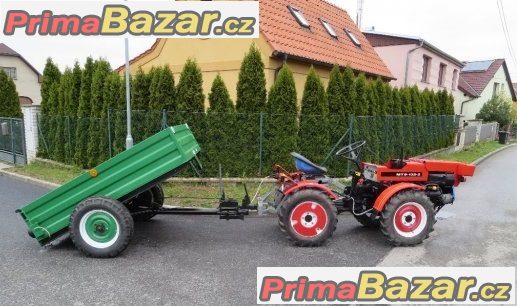 Malotraktor MT8-132.2 + příslušenství