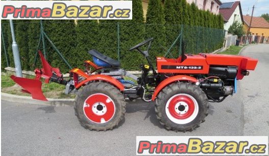 Malotraktor MT8-132.2 + příslušenství