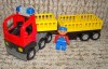 Lego Duplo Tahač s Návěsem a Korbami II