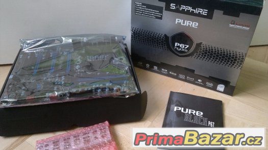 Sapphire Pure Black P67 Hydra sc.1155 záruka MIRONET 2020
