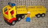 Lego Duplo Tahač s Návěsem a Korbami