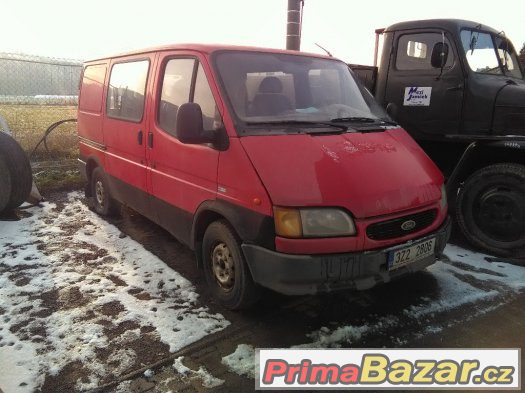 Ford Transit 2.5D r.v.1999, 6x sedadlo