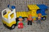 Lego Duplo Tahač s Návěsem - Přeprava Nosníků