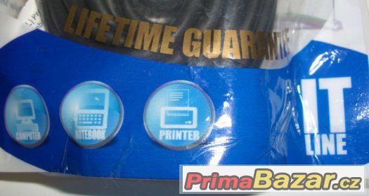 USB 2.0 propojovací černý kabel A-B, 5 metrů, nerozbalený, k USB 2.0 propojovací černý kabel A-B, 5 metrů, nerozbalený, k