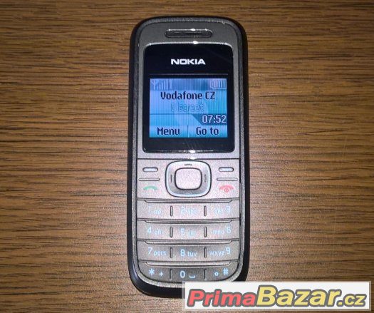 Nokia 1208 včetně nabíječky - v perfektním TOP stavu