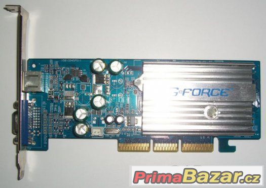 Grafická karta do PC: GeForce MX4000, 64 MB, AGP 8x