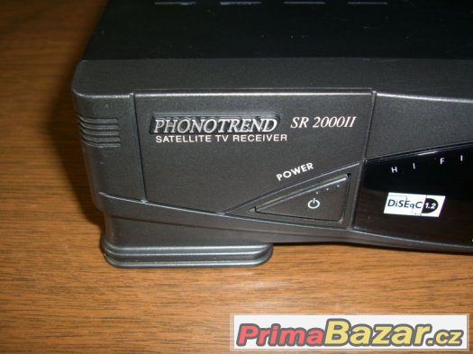 Satelitní přijímač Phonotrend SR 2000 II - DiSEqC 1.2 Satelitní přijímač Phonotrend SR 2000 II - DiSEqC 1.2
