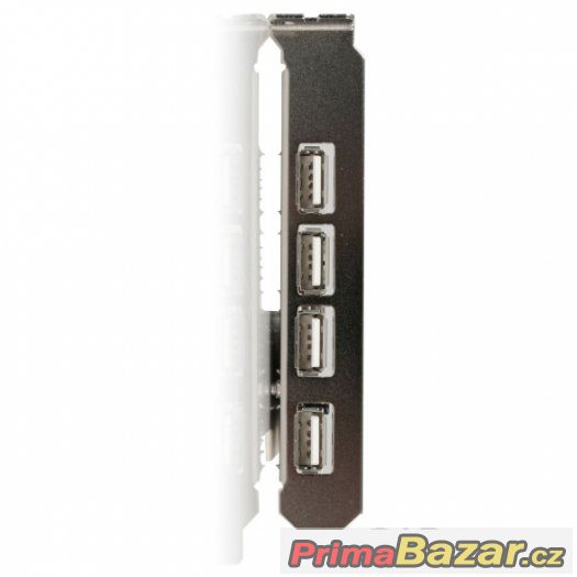 PCI USB 2.0 řadič 4+1, úplně nový PCI USB 2.0 řadič 4+1, úplně nový