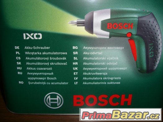 Aku šroubovák BOSCH IXO III