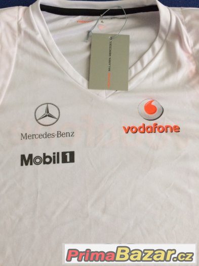 Funkční týmové triko F1 McLaren Mercedes,Hamilton,NOVÉ