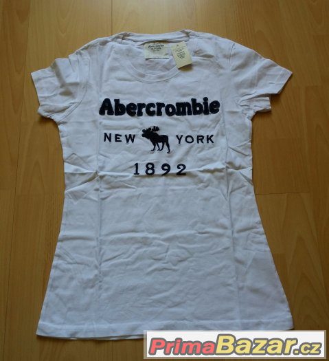 Luxusní tričko Abercrombie velikost S Nové