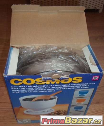 Prodám - nepoužívaná kuchyňská váha Cosmos - 5kg. Prodám - nepoužívaná kuchyňská váha Cosmos - 5kg.