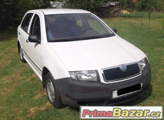 Prodám Škoda Fabia junior, r. 2002, najeto 160tis., Euro 3