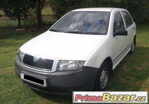 Prodám Škoda Fabia junior, r. 2002, najeto 160tis., Euro 3