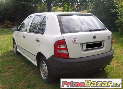 Prodám Škoda Fabia junior, r. 2002, najeto 160tis., Euro 3