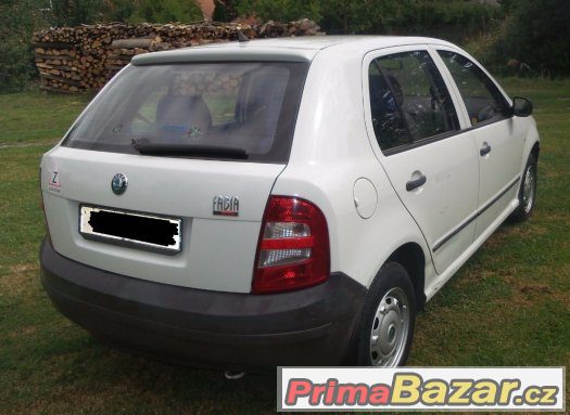 Prodám Škoda Fabia junior, r. 2002, najeto 160tis., Euro 3