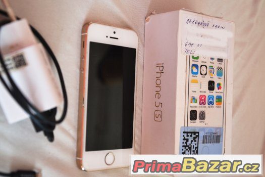 Prodám iPhone 5S gold 16gb + nabíječka