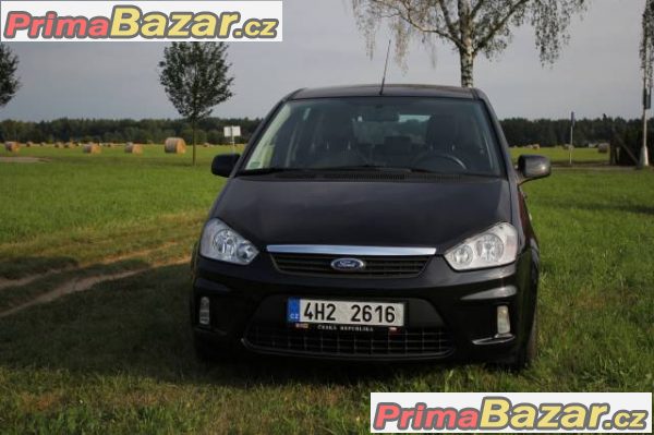 Ford C-MAX, černý, 1,6 benzín, 1.majitel