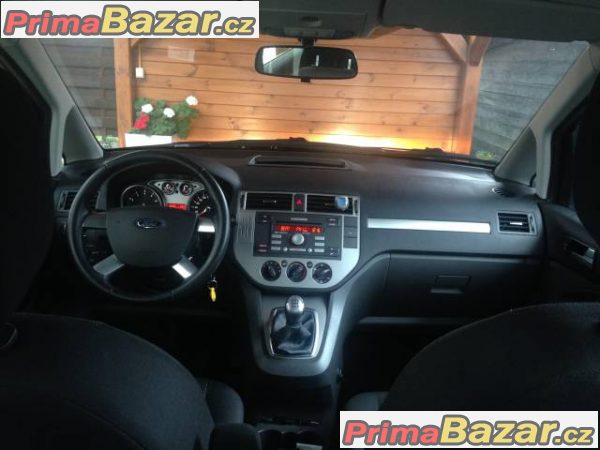 Ford C-MAX, černý, 1,6 benzín, 1.majitel