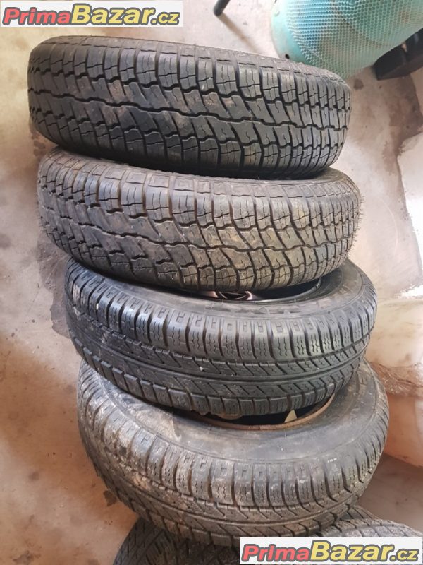 4xpneu 98% vzorek 2xcontinental 165/70 r13 a 2x michelin 165/70 r13 79t