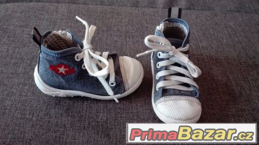 Kotníčkové botasky Nazo chlapec vel. 23 Kotníčkové botasky Nazo chlapec vel. 23