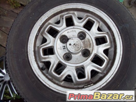 Alu kola z Toyoty - 175/70 R13 - 5mm - sada