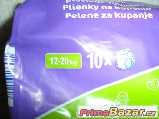 Plenky, plínky do vody 10 ks v balíku 12-20 kg