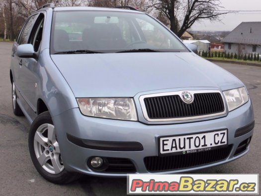 ŠKODA FABIA COMBI 2006 1.4i16V 55kW KLIMA SERVISKA ELEGANCE