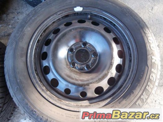 Zimní sada rozteč 5x120 vel.16 s pneu 195/55 R16