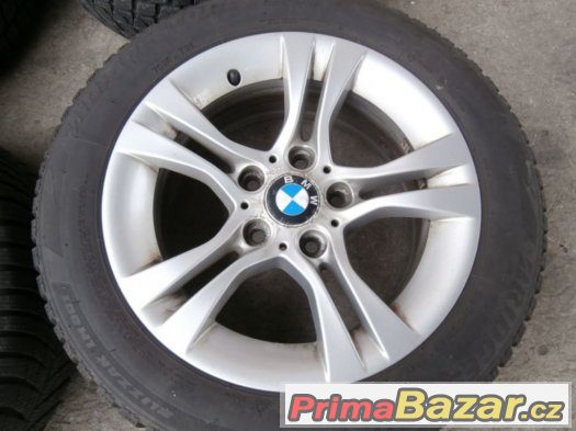 Alu kola,elektrony rozteč 5x120 BMW vel.7x16 s pneu 205/55