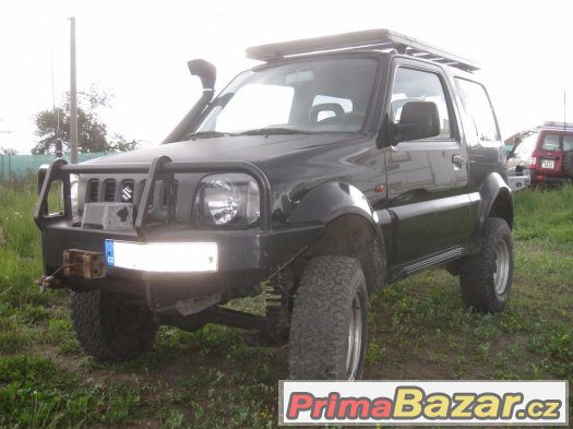 Expediční úprava Suzuki Jimny 1.3/99, LPG