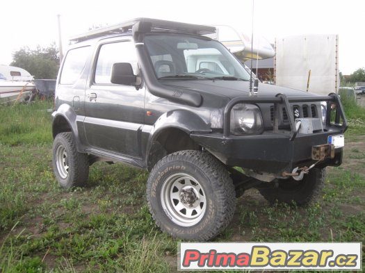 Expediční úprava Suzuki Jimny 1.3/99, LPG