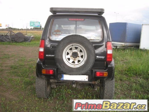 Expediční úprava Suzuki Jimny 1.3/99, LPG