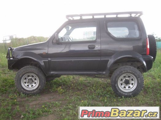 Expediční úprava Suzuki Jimny 1.3/99, LPG