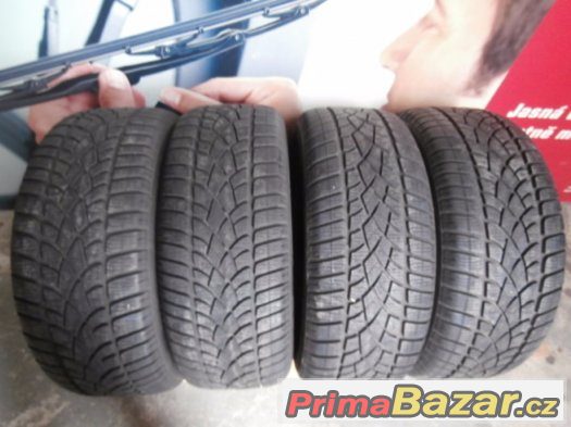 4x zimní pneumatiky 225/55 R17 97H Dunlop 98%