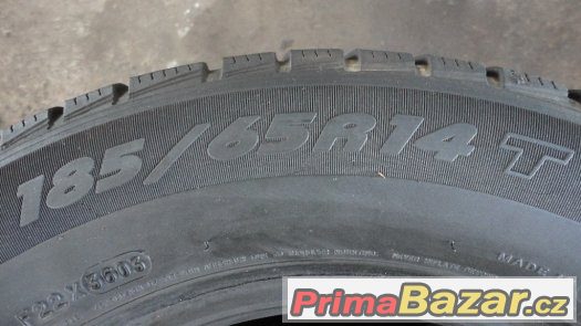 4x zimní pneumatiky Michelin 185/65/R14