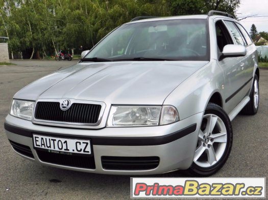 ŠKODA OCTAVIA COMBI 2004 1.9TDI 66kW KLIMA 1MAJITEL ALU16