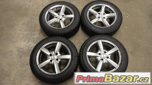 4x alu kola Dezent R16 4x108 + 4x pneu 205/55/R16