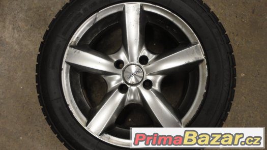 4x alu kola Dezent R16 4x108 + 4x pneu 205/55/R16