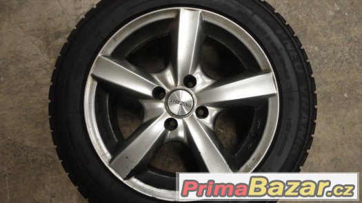 4x alu kola Dezent R16 4x108 + 4x pneu 205/55/R16